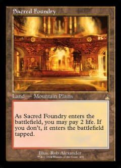 Sacred Foundry Ravnica Remastered Retro Frame